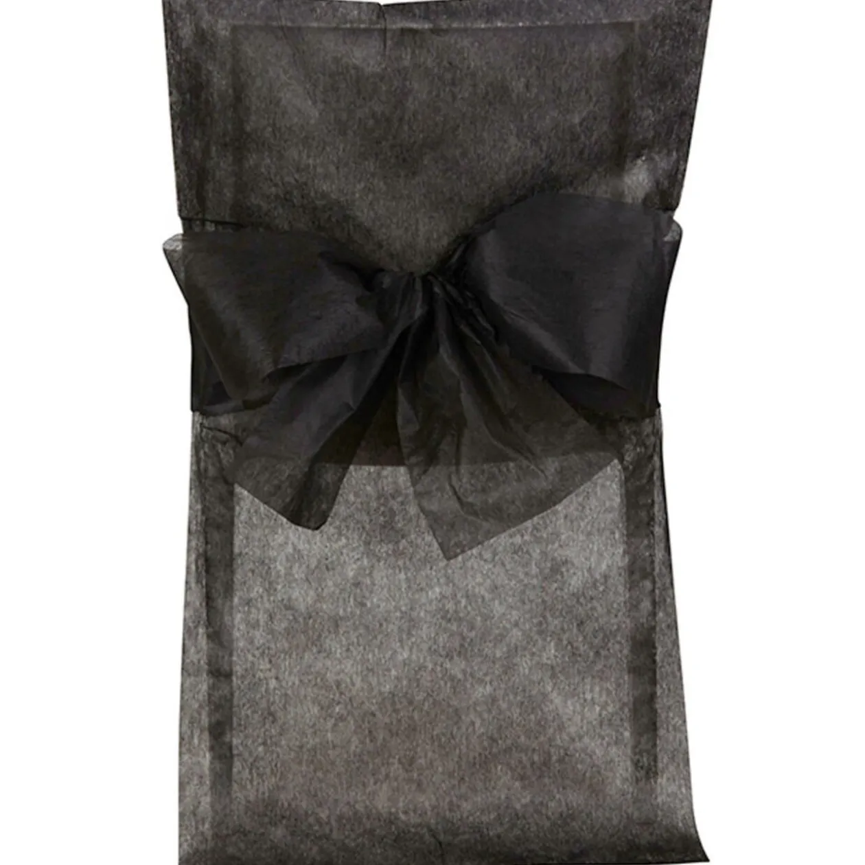 Housse de chaise noire x4