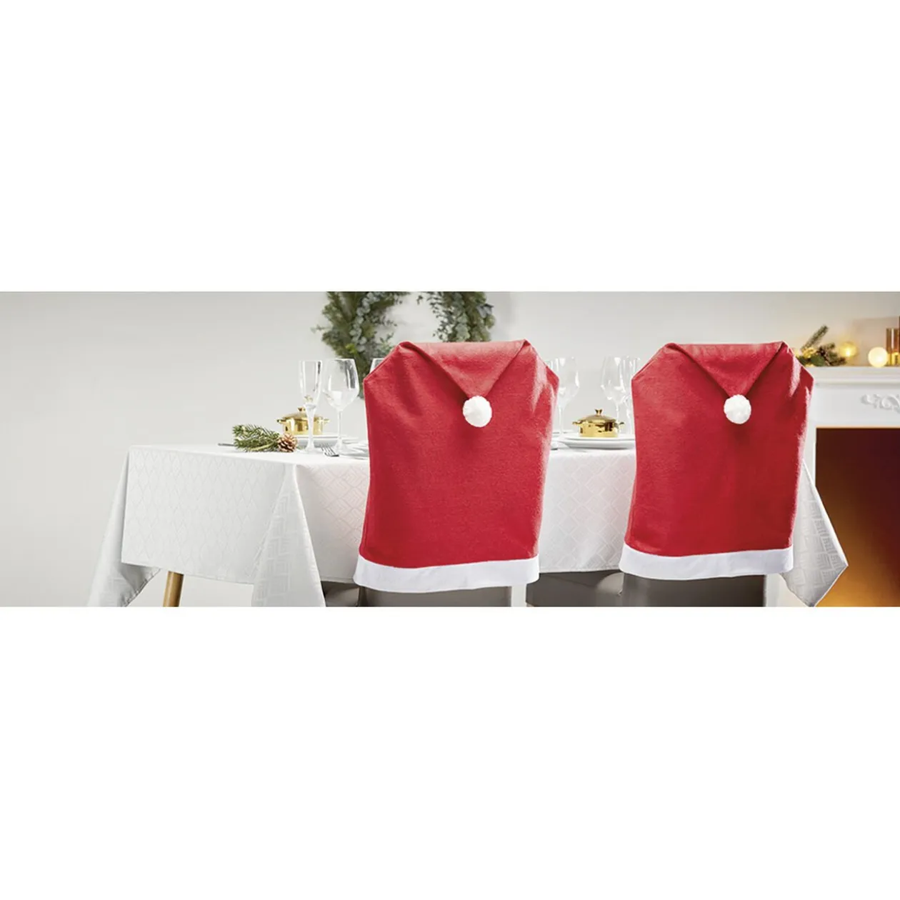 Housse de chaise Père Noël