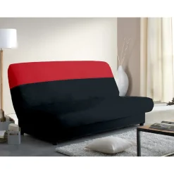 Housse de clic-clac bicolore