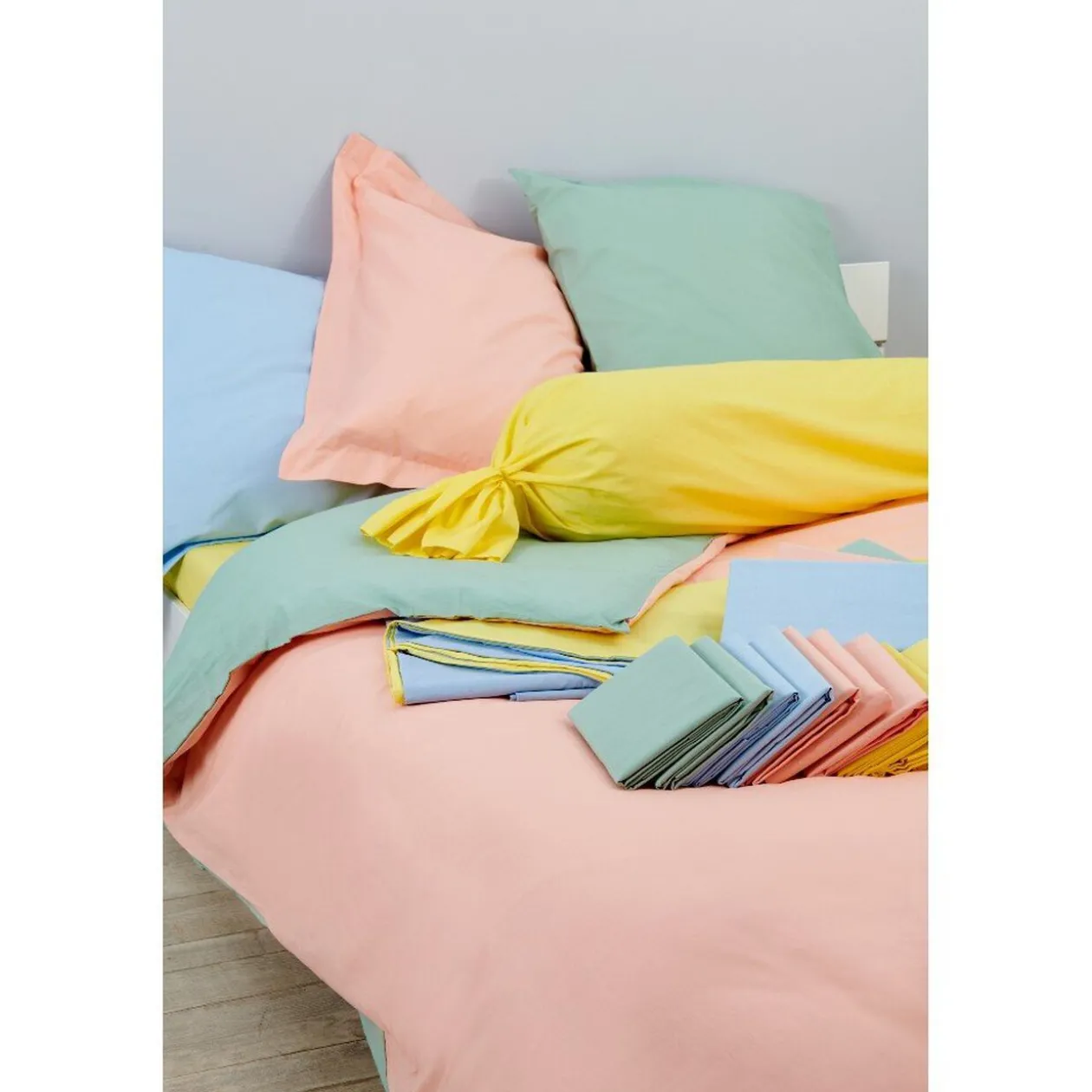 Housse de couette Bicolore 2 personnes