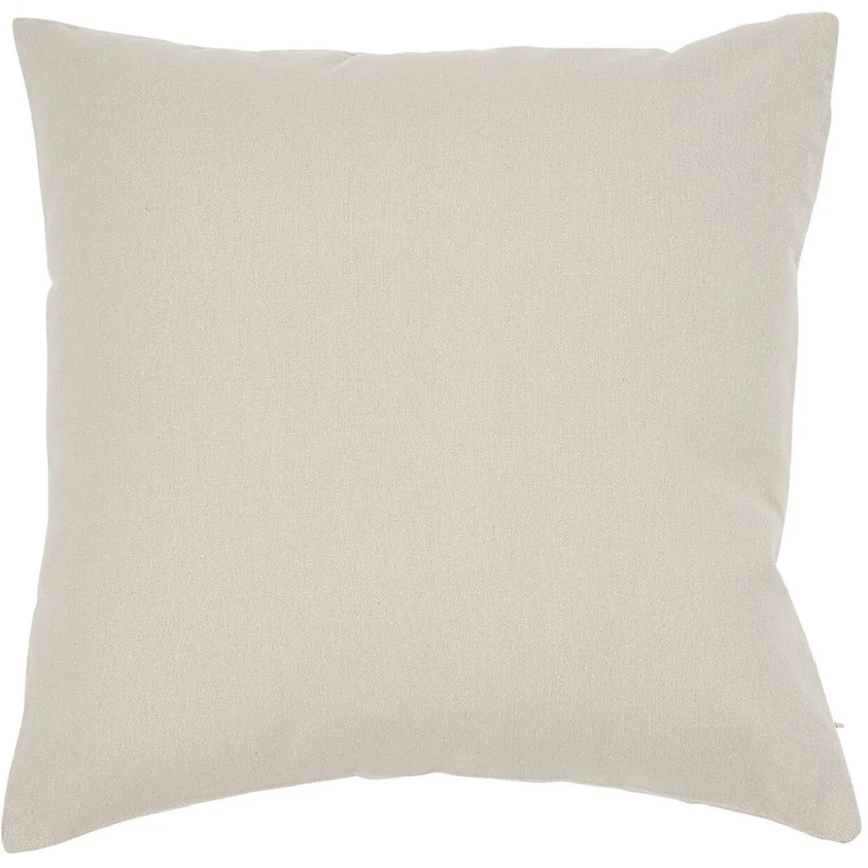 Housse de coussin carré taupe uni