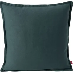 Housse de coussin coton Panama 40x40cm vert