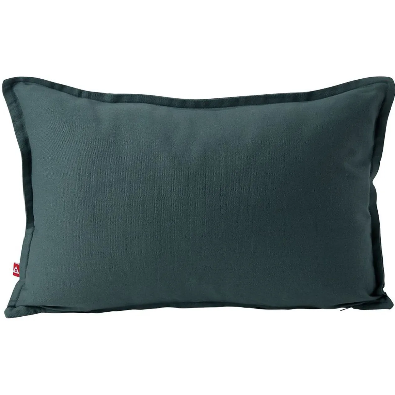 Housse de coussin coton Panama 30x50cm vert