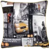 Housse de coussin design New York