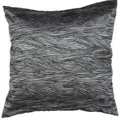 Housse de coussin effet satiné