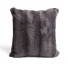 Housse de coussin gaufré 40x40cm polyester 260g/m² - 3 coloris