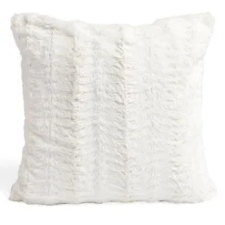 Housse de coussin gaufré 40x40cm polyester 260g/m² - 3 coloris