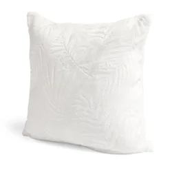 Housse de coussin gaufré 40x40cm polyester 240g/m² - 3 coloris
