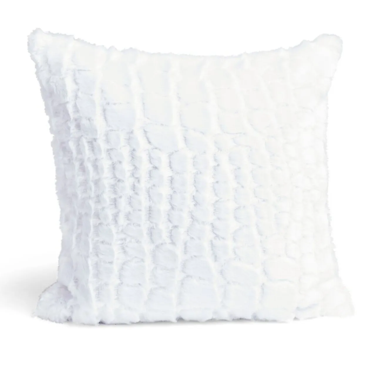 Housse de coussin gaufré 40x40cm polyester 280g/m² - 3 coloris