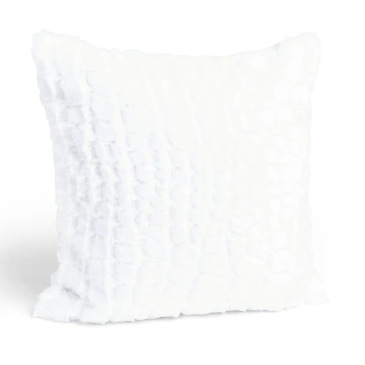 Housse de coussin gaufré 40x40cm polyester 280g/m² - 3 coloris