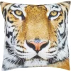 Housse de coussin imprimé