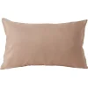 Housse de coussin polyester 30x50cm orange