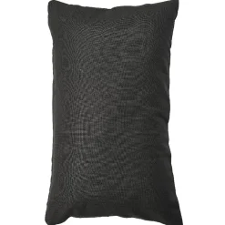 Housse de coussin rectangulaire gris
