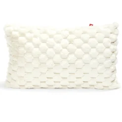 Housse de coussin ronds fausse fourrure lapin 30x50cm - 3 modèles