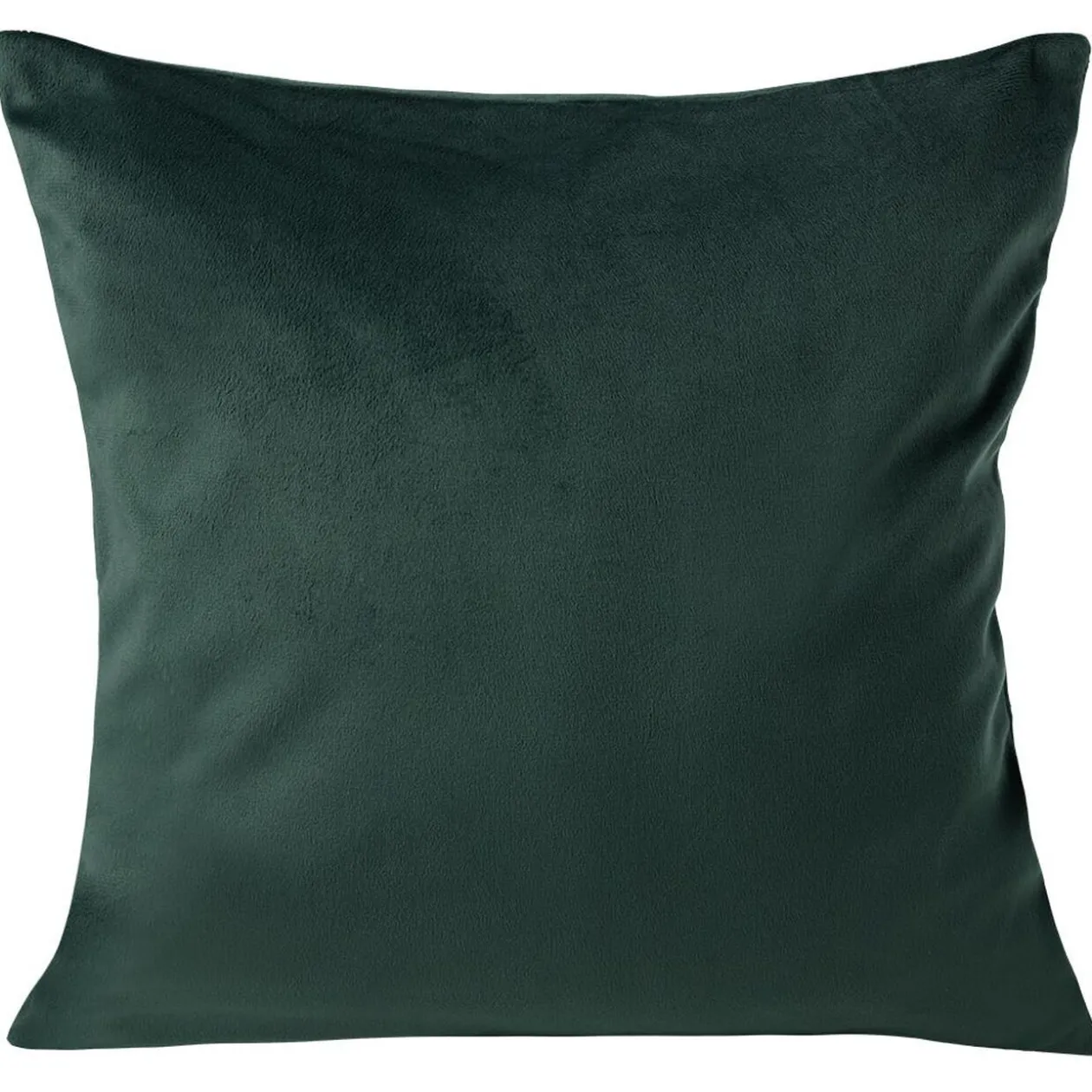 Housse de coussin velours 40x40cm bleu