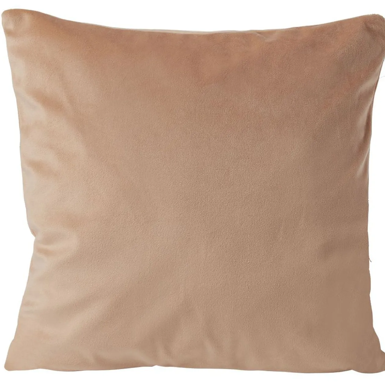 Housse de coussin velours 40x40cm orange