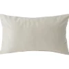 Housse de coussin velours 30x50cm blanc