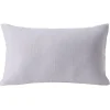 Housse de coussin 30x50cm gaze de coton blanc