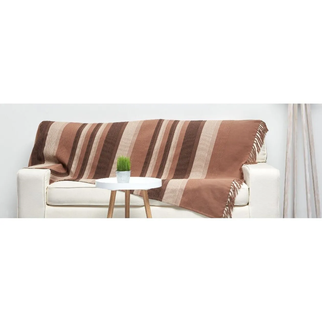 Jeté de canapé coton