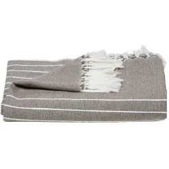 Jeté de canapé à franges 170x250 cm