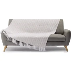 Jeté de canapé polycoton 170x250 cm