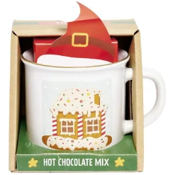 Kit mug de Noël préparation chocolat chaud