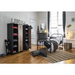 Lit 1 place Soyouz noir