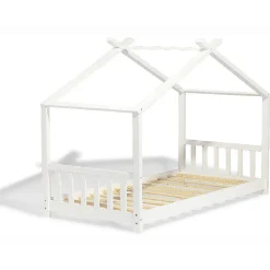 Lit cabane Robin blanc