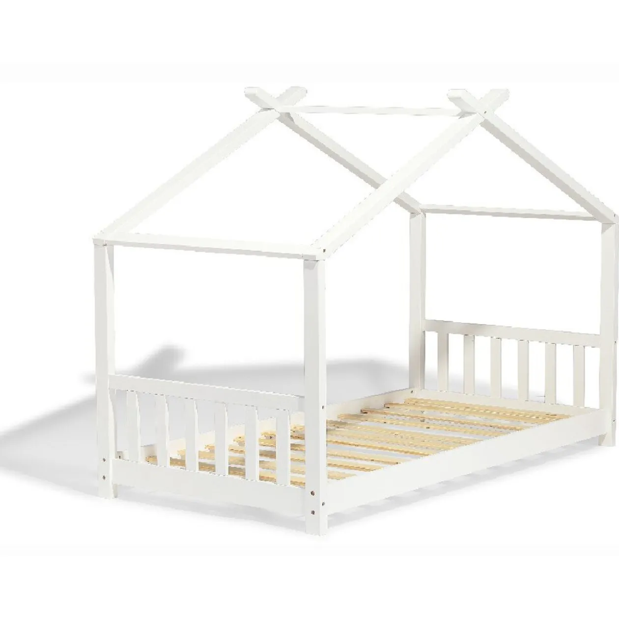 Lit cabane Robin blanc