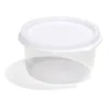 Lot de 10 mini boîtes alimentaires rondes 65ml
