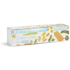 Lot de 20 sacs de congélation grand modèle 45x30cm