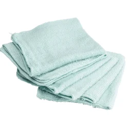 Lot de 4 serviettes pour invités en coton - 6 coloris