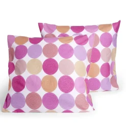 Lot de 2 taies d'oreiller 63x63cm ou 50x70cm