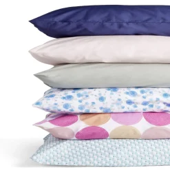 Lot de 2 taies d'oreiller 63x63cm ou 50x70cm