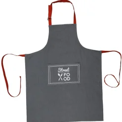 Lot tablier + torchon impriimé