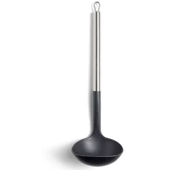 Louche en plastique avec manche en inox L.32,5cm