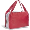 Lunch bag sac à repas isotherme rouge et beige - 25x14xH.16cm