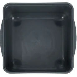 Lunch box 2 niveaux plastique gris 95cl