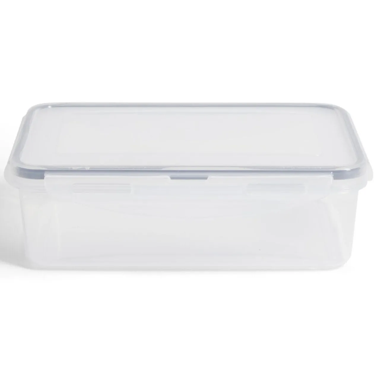 Lunch box 1,7L boîte alimentaire en plastique avec couvercle à clips