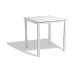 Mange debout Marine blanc