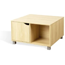 Meuble auxiliaire Adam en bois naturel