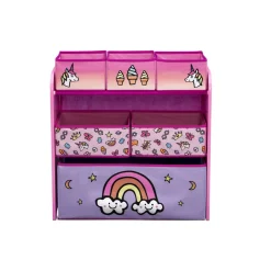 Meuble de rangement enfant motif licorne