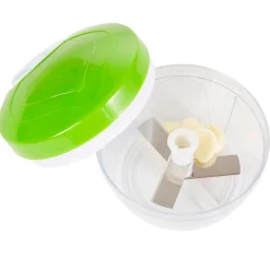 Mini hachoir manuel blanc et vert