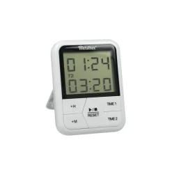 Minuteur double Metaltex digital aimanté avec support 24 H