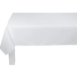 Nappe anti-taches Jacquard enduit et 8 serviettes assorties