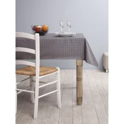 Nappe enduite rectangulaire grise