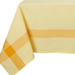 Nappe madras jaune