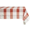 Nappe rectangulaire à carreau en coton