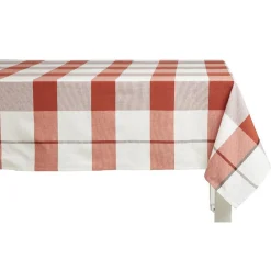Nappe rectangulaire à carreau en coton