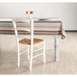 Nappe rectangulaire bayadère